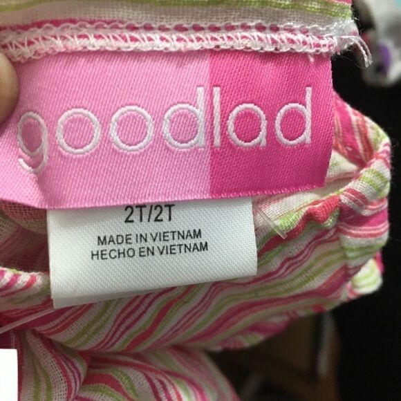 Goodlad Toddlers Girls Dress 👗 2T Pink Multi NWT - Picture 4 of 4